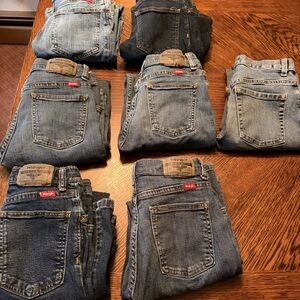 Wrangler Boys Multiple Blue Denim Jeans - Bootcut Styles